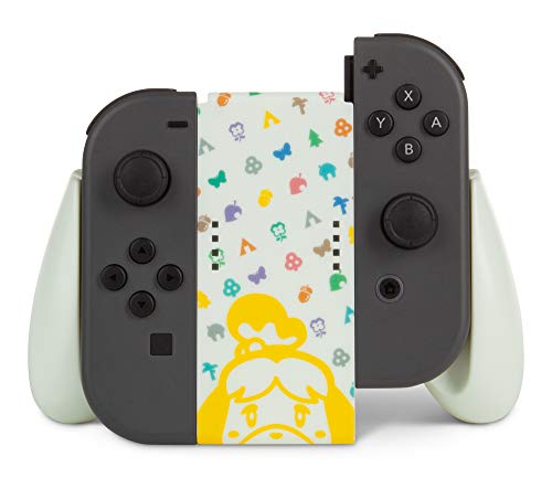 PowerA Joy-Con Comfort Grip for Nintendo Switch - Animal Crossing, Game Controller, Gamepad, Nintend