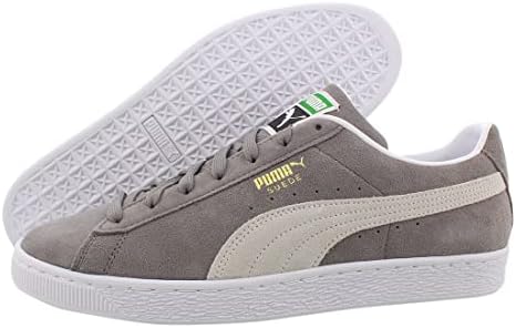 PUMA Suede Classic XXI Mens Shoes Size 10, Color: Grey/White