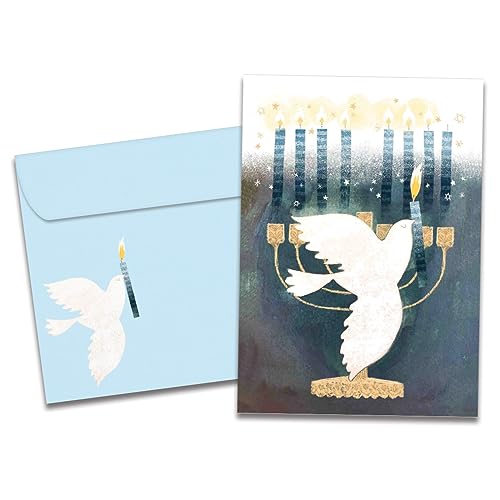 Carte de vœux Hanoukka Tree-Free Greetings lot de 10 avec enveloppes