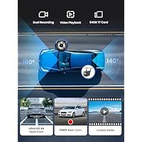 Jzones Carplay Screen for Car, 9" Portable Wireless Carplay&Android Auto, 4K Dash Cam,1080P Backup Camera, Car Stereo Audio Receivers for Car, GPS Navigation Mirror Link, Bluetooth,FM, Siri - Image 5