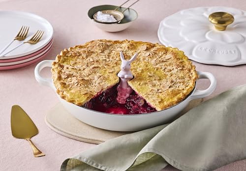Image of Le Creuset Stoneware Bunny Pie Vent, 3 inch, Chiffon Pink