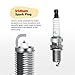 QYL Set of 4 Ignition Coil Packs UF499 & Spark Plugs 7090 BKR5EGP Fits for 2006 2007 2008 2009 2010 2011 Kia Rio Rio5 Rondo Hyundai Accent 1.6 L4