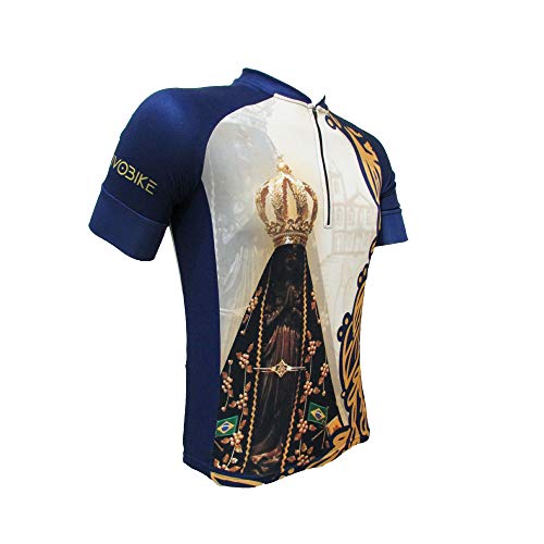 CAMISA CICLISMO NOSSA SENHORA DA APARECIDA Branco, M