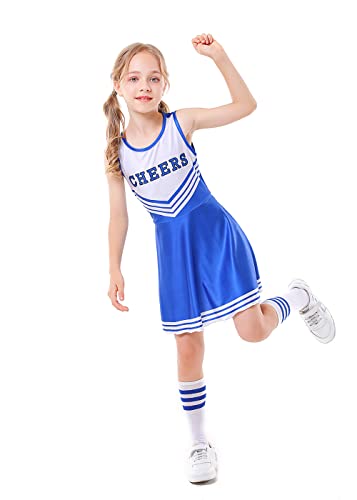 LMYOVE Vibrant Girls' Cheerleading Dresses CHEERS Print4
