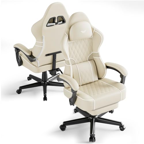 Ferghana Chaise de gaming ergonomique avec...