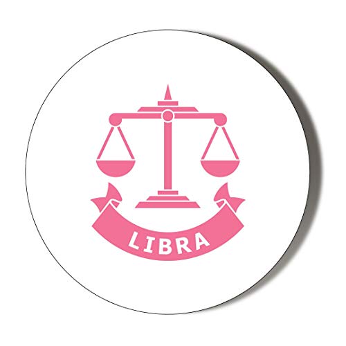 Preisvergleich Produktbild Kosmetikspiegel mit Sternzeichen Waage, 77 mm