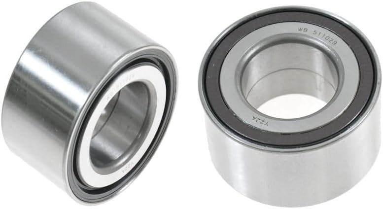 Juego de par de rodamientos de cubo de rueda trasera para 02-06 CRV con ABS de 4 ruedas