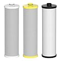 AQ-5300+R Water Replacement Filter Cartridges Compatible with Aquasana AQ-5300+R, AQ-6300M, AQ-C3M-R/Claryum 3-Stage Max Flow Water Filter 3 Counts