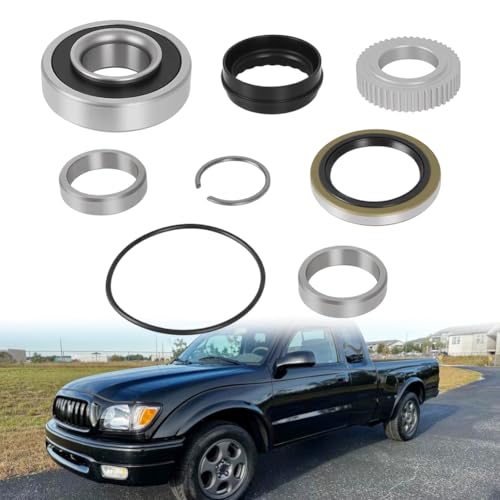 WIKIBB for Toyota Rear Wheel Bearing & Seal Kit for Tacoma 2000-2004 Tundra 2000-2006, Assembly Replacement Set for Toyota Tacoma Tundra Accessories OEM 90310-50006, 43517-35010