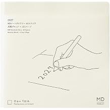 Midori MD Product MD Notebook Diary, 2027, A5 Square, Daily, 1 Page Per Day, 22492006 Starts from December 2026