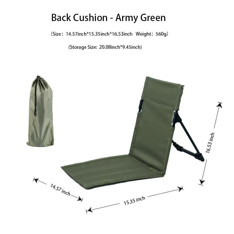 Outdoor Portable Ultra Light Foldable Lounge Chair,Portable Beach Lounge Chair,Outdoor Barbecue, Fishing,Beach, Camping, Picnics, Road trips, Including Storage Tote Bags, Black, Army Green, Khaki