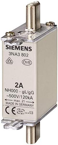 3NA3 814 | 3NA3814 | SIEMENS FUSE 500V NH00 GL-GG 35A
