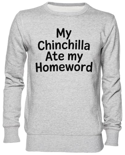 Sweat gris Chinchilla original pour vos journées cocooning