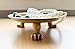 Nestriculus 100% Solid Brass Clawfoot Tray - Brass Tray - Candle Holder -Antique Candle Holder - Jewelry Holder - Candle Stand - Jewelry Dish - Trays for Decor - Fits up to 3.5