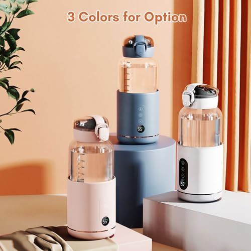 Calentador portátil de agua eléctrico mini rosa 300ml miniatura 2