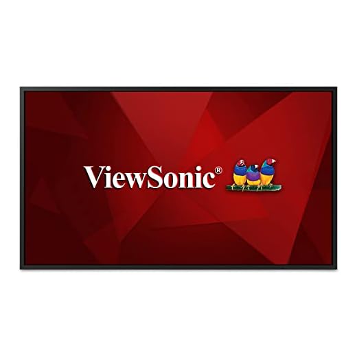 ViewSonic CDE5520 Digital Signage Display