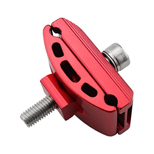 Bicycle Seatpost Head Saddle Pipe Head DGHAOP Red Aluminium Alloy Bike Seatpost Clamps Head Saddle Pipe Screw Seat Tube Cycling Screw Seat Tube Post Single Rod Head Parts