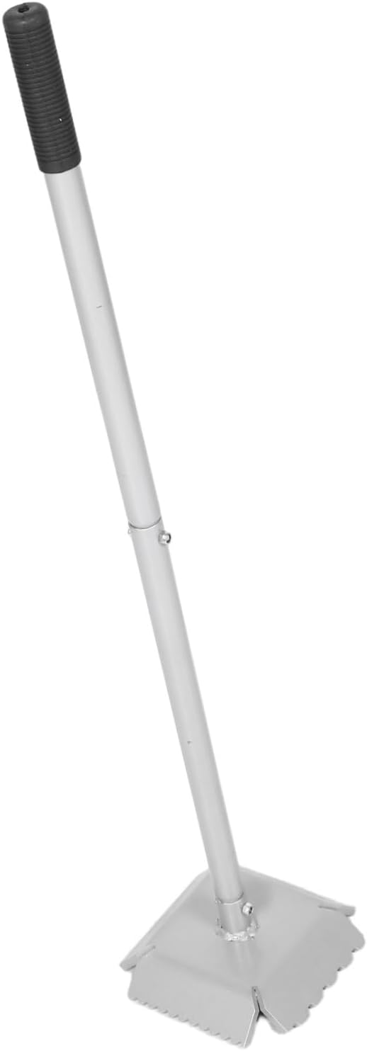 POPETPOP Manual Garbage Bin Squeeze Tool for Home Office Restaurant Stainless Steel Rubbish Crusher to Maximize Bin Space Enhance Waste Management