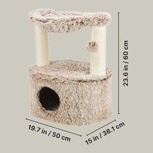 Árbol rascador para gato con hamaca y juguete TRIXIE miniatura 6