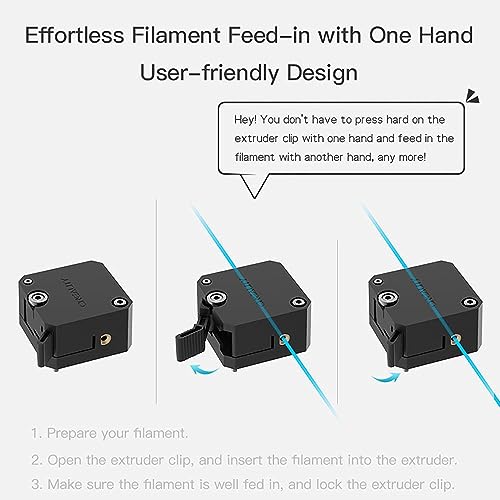 Image of CR-6 SE Extruder Kit, 3D Printer Accessories Upgraded Filament Feed Gear Full Extruder Kit for CR-6 SE /CR-6 Max