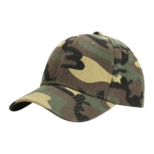 Boné de beisebol infantil camuflado masculino respirável boné de caminhoneiro proteção solar ao ar l