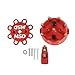 MSD Pro Mag 7919 Replacement Cap and Rotor for Pro Mag, Red
