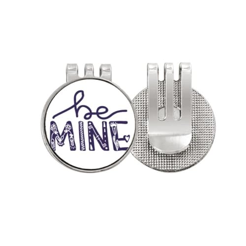 Marqueur de balle de golf en émail Be Mine cadeau idéal pour golfeur passionné