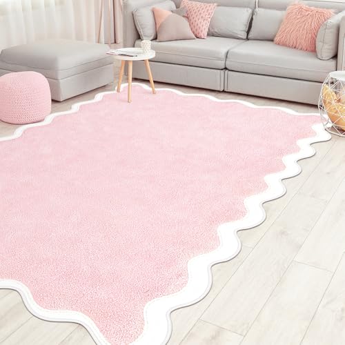 Tapete decorativo rosa 180x120 cm miniatura 3