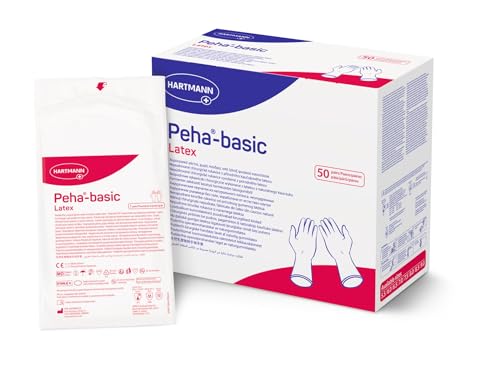 Guantes esteril Peha Basic Hartmann 5.5 gant chirurgical usage unique sans poudre
