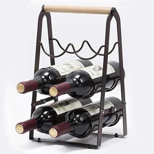 Casier à vin pliable sans assemblage idéal pour l'organisation des bouteilles - 2