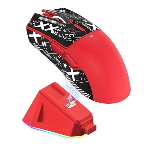 Ratón inalámbrico de 22000 dpi con base magnética y sensor PAW3311