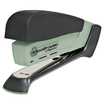Desktop Stapler, Standard Staples, 20/Sheets, Moss
