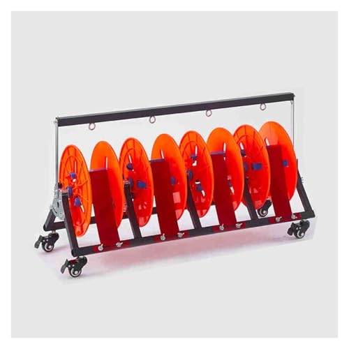 Porte-bobines portable de garage et support de câbles multifonctionnel