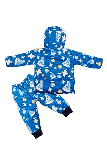 Image of REVOLTEK Baby Long Sleeve Winter swetashirt hoodie coat warm pants Dress snowsuit Sleep Suit for Boys and Girls Pack of1