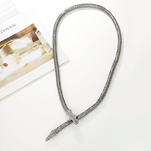 Chaîne de taille serpent pliable, le bijou en métal idéal pour sublimer une robe d'été - 3