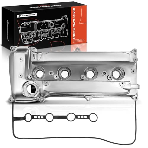 A-Premium Engine Valve Cover with Valve Cover Gasket Compatible with Toyota Camry 2002-2009, Corolla & Matrix 2009-2013, Highlander 2001-2007, RAV4 2004-2008, Solara 2002-2008, L4 2.4L (2AZ-FE) by A-Premium - Used condition - US$47.19