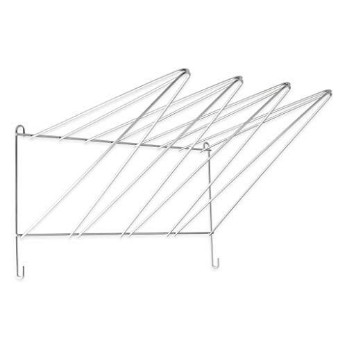 thermohauser Wandhanger (roestvrij staal) voor spuitzakken, spuitmonden en keukenapparaten.