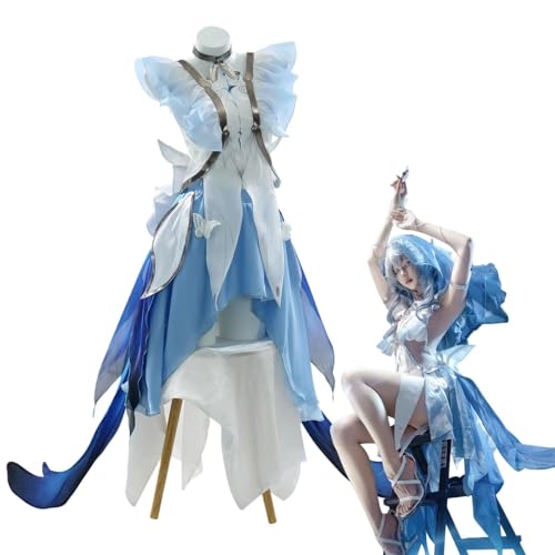 XBGXBG The Shorekeeper Disfraz de Cosplay [Wuthering Waves ]- [Ropa, accesorios, pelucas incluidas] -Juego de Anime Juego de rol Disfraz Fotografía Manga Exposición Actividad de los fanáticos Cosplay