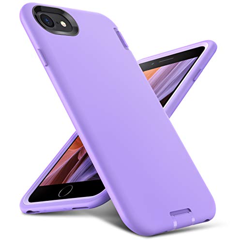 ORIbox Case Compatible with iPhone SE 2020 Case & iPhone 7 Case & iPhone 8 Case, Soft-Touch Finish of The Liquid Silicone Exterior Feels