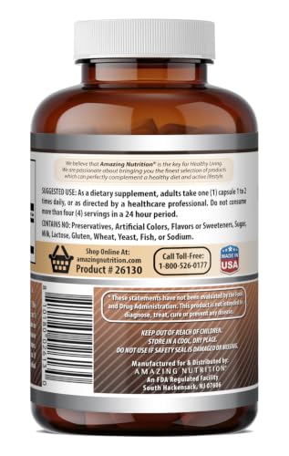 Image of Amazing Formulas Caffeine 200 Mg per Serving | Capsules | Non-GMO | Gluten-Free | Made in USA (1 Pack, 240 Count)