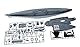 Tamiya 300078013 - 1:350 WWII Deutsches Kampfschiff Bismarck