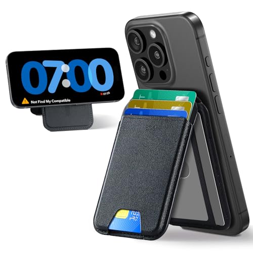ESR Magnetic Wallet, Compatible with MagSafe Wallet with Adjustab...