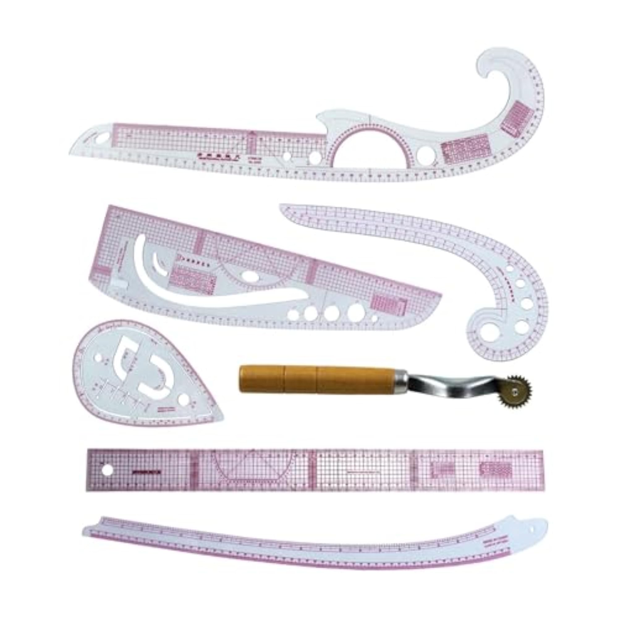 Durable DIY Sewing Ruler Tailor Set for Crafts