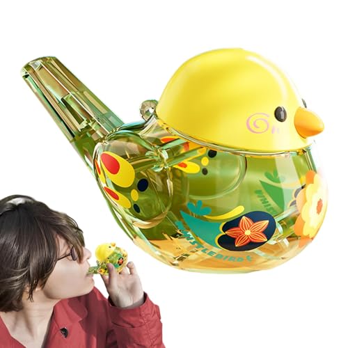 Bird Water Whistle, Cartoon Noise Maker, 3.74x2.36x2.36 Inch Fun Sound Creation, Portable Design, Musical Instrument, for Kids L