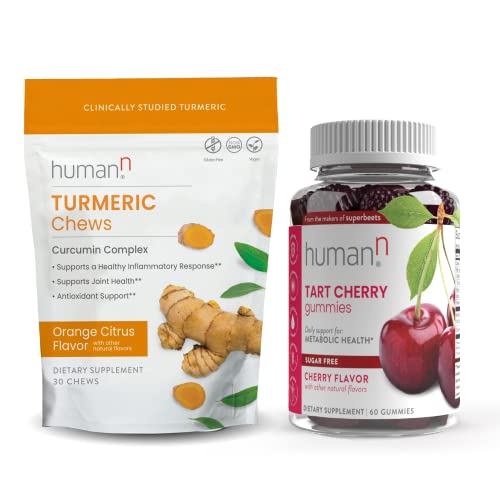 Humann Turmeric Chews & Tart Cherry Gummies #TOP13