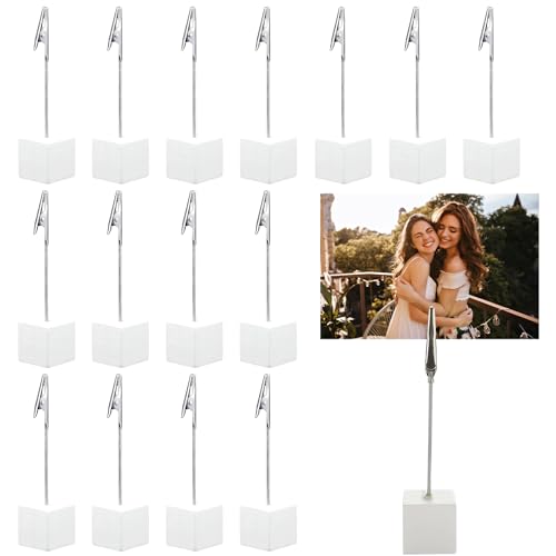 20 de Porte Photo Pince Support Photo Table Support Etiquette Porte-Clips Message Porte Photo Sur Pied Clip Photo Holders Pince Photo Deco Pour Décoration de Maison...