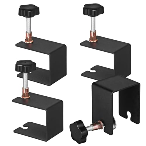 MUCKLILY Pack Quick Fixing Drawer Installation Clamps Heavy Duty c Clamps for Woodworking Cabinet Restrictor Clips for Wood Metal