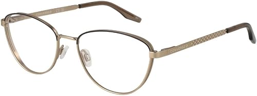 Converse CV1014 717 Satin Gold/Engine Smoke Eyewear Woman Metallo, Cat Eye, 52