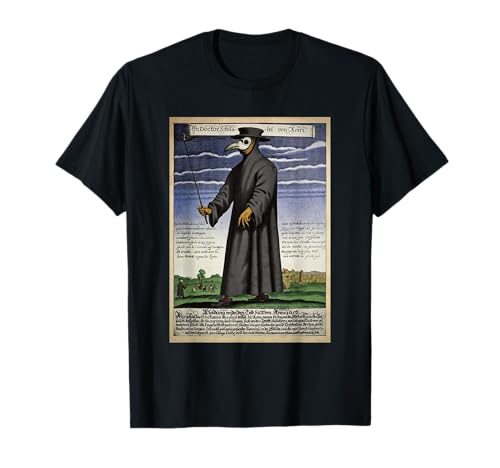 Doctor de la plaga Gothic Medieval Usa una máscara 2020 Camiseta