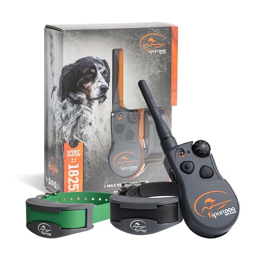 Image of SportDOG SportHunter 1825X 2-Dog Remote Trainer, 1-Mile Range | Built for Long-Range Upland & Multi-Dog Hunting, 21 Levels of Static Correction With Tone & Vibration, DryTek Waterproof
